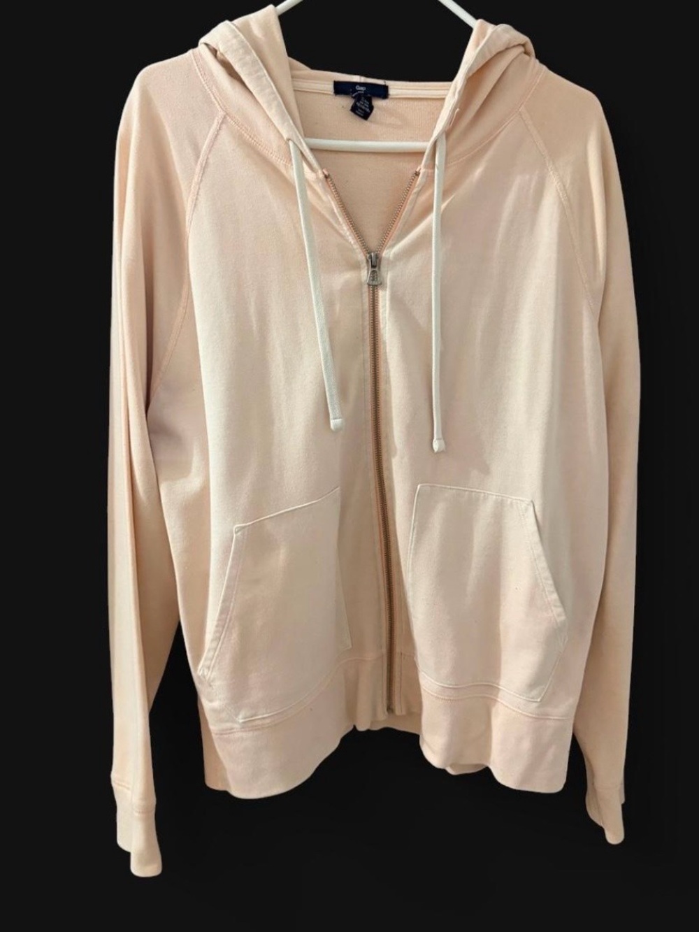 GAP Light Peach Zip Hoodie